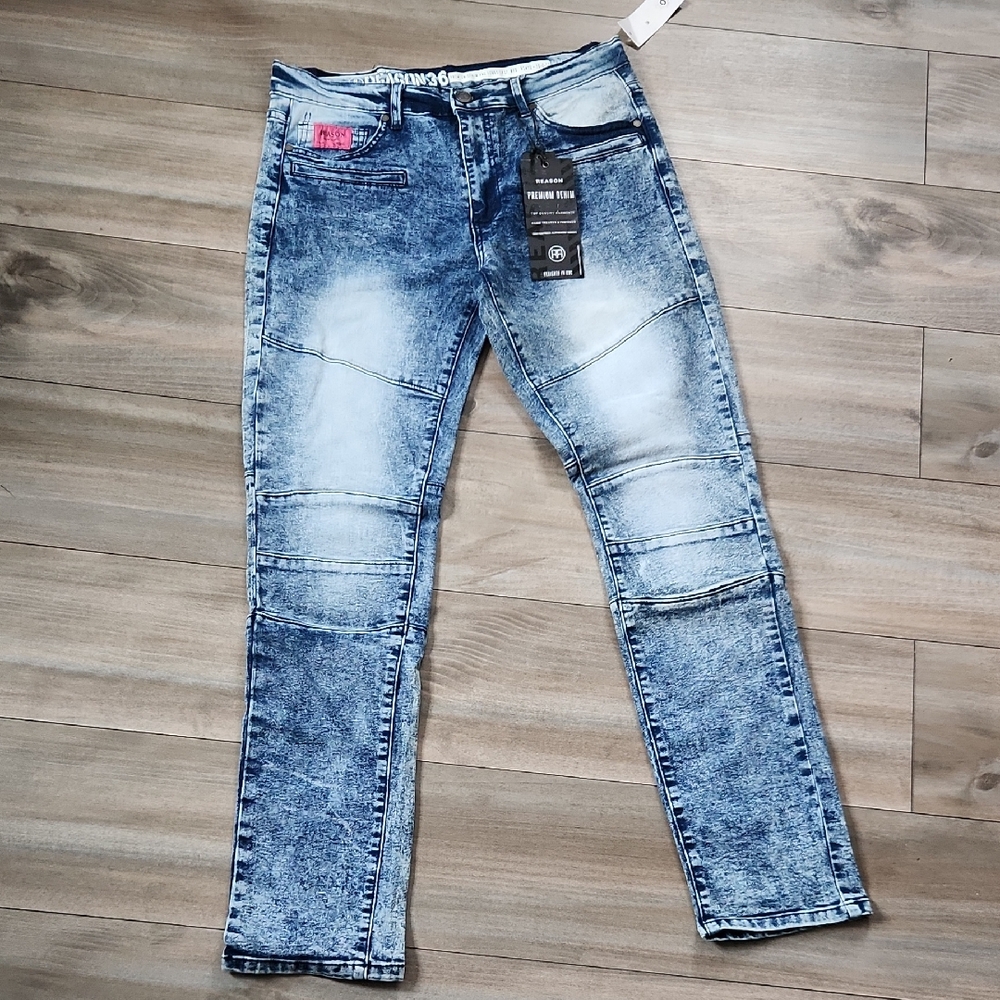 Reason Light Blue Skinny Jeans NwT 36